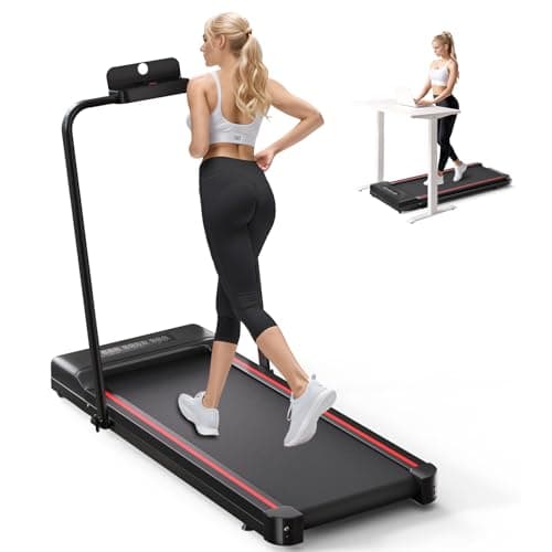 Sperax Tapis Roulant Elettrico Pieghevole,Tapis roulant salvaspazio con display LED,Capacità di carico 150KG,3 in 1 Tappetino da Passeggio Portatile Compatto da,Tapis Roulant Compatto per casa