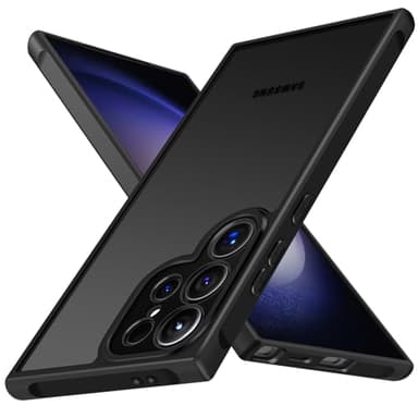 iVoler Cover Opaca per Samsung Galaxy S24 Ultra 5G, [Protezione Della Fotocamera] [Antiurto di Grado Militare] Custodia Traslucida Posteriore Ultra Sottile Anti-Impronte Protettiva Case