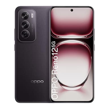 OPPO Reno12 5G 12+256GB, Unlocked Android Smartphone AI, Telefono SUPERVOOC 80W, Batteria 5000mAh, 120Hz 3D 6,7" AMOLED Schermo, Fotocamera AI 50+8+2MP, Dimensity 7300, Double SIM, NFC, Marrone