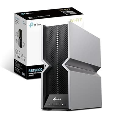 TP-Link RE800BE Ripetitore WiFi, Tri-Band WiFi 7 BE19000Mbps, Potente per Casa, WiFi Extender e Access Point, Porta 10G, MLO, Copertura Massimizzata Con le Antenne 8, Compatibile con EasyMesh