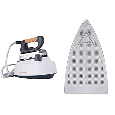 Polti 505 Vaporella Pro Ferro da Stiro a Vapore con Caldaia, Tappo di Sicurezza, 1750 W, 3.5 Bar, senza Regolazione Vapore & PAEU0200 Soletta Anti Lucido Vaporella per Piastra Professionale