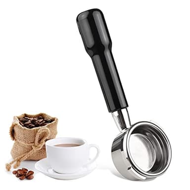 Irishom 58 Millimetri 2 Orecchie in Acciaio Inox Senza Fondo Portafiltro Nudo di Plastica Manico del caffè Tazza Filtro Cestino per GAGGIA Classic Evolution Espresso Baby Classic New Baby