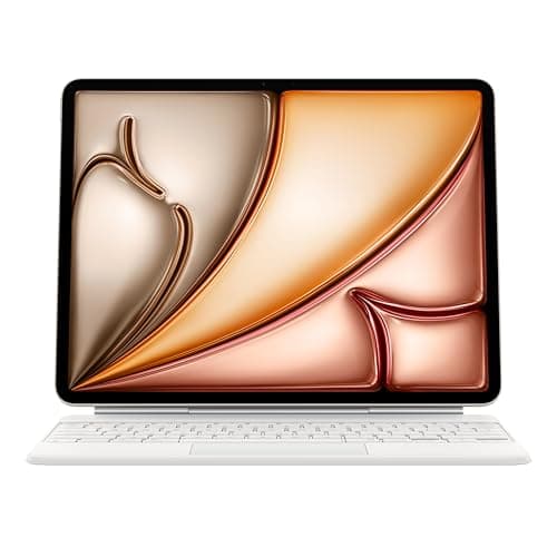 Apple Magic Keyboard per iPad Air 13'' (M3) e iPad Air 13'' (M2), comodissima per scrivere e con trackpad integrato, Italiano - Bianco
