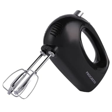 Progress EK5901PVDE Mixer manuale - sbattitore elettrico portatile con impostazioni a 5 velocità, funzione di espulsione per una facile pulizia, per impasti per biscotti, pastella per dolci, 250W