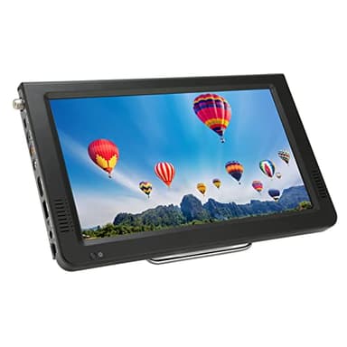 Televisore Digitale Portatile da 10 Pollici, 1080p ATSC TV per Auto Televisione Digitale Smart TV, TV Portatile Televisione Digitale ATSC con Batteria Al Litio Ricaricabile, per