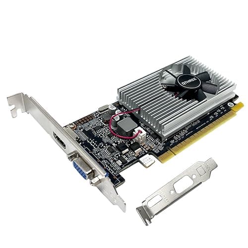 QTHREE Geforce GT 210 1G D3 64-bit Scheda Video, 1x HDMI, 1x VGA, Low Profile Scheda grafica, PCI Express x16, DirectX 11