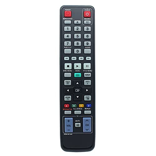 AK59-00104R Telecomando di ricambio per lettore Blu-Ray DVD Samsung BD-C5500 BD-C7500 BD-C6900 BD-C5300 BD-5500C BD-C5900 BD-C6500 BD-C5500 BD-C6800 BD-C77 509 B; D-C7900 BD-C6600 BD-D6500/ZA