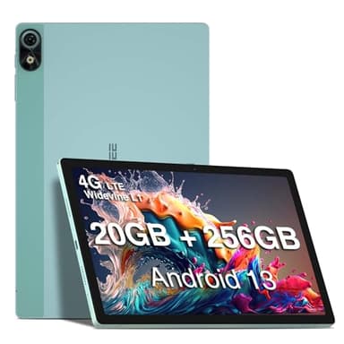 DOOGEE T10 Plus Tablet 10.51 Pollici 2K, 20GB RAM+256GB ROM (TF 1TB) Tablet Android 13, Sblocco del Volto,Octa-Core,8250mAh,5G WiFi+4G LTE,13MP+8MP,Dual SIM/BT5.0/GPS,Widevine L1
