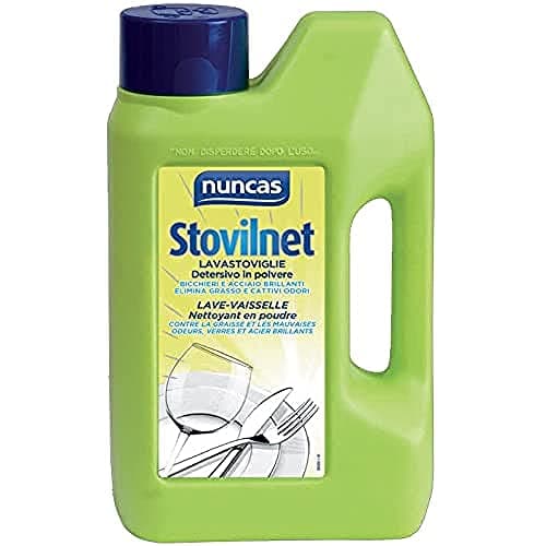 Nuncas Italia S.P.A. Stovilnet Lavastoviglie Detersivo in Polvere, 1.2 Kg