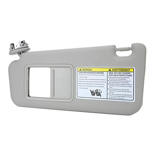 parasole rav4-KIMISS Visiera parasole, visiera parasole lato guida sinistro 74320â€‘42501 â€‘ B2 adatta per 2006â€‘2009 grigio