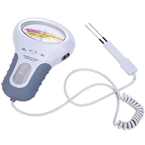 Misuratore Cloro e pH Professionale, PC-102B Misuratore di pH, Rilevatore di Cloro, Analizzatore della Qualità dell'Acqua per Piscina, per pH dell'Acqua Potabile, Tester Digitale dell'Acqua