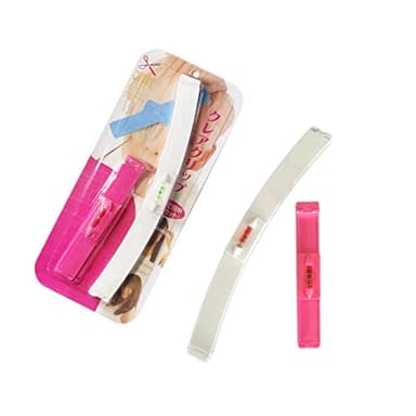 LuLiyLdJ Assistente per parrucchieri avanzato con clip per tagliare facilmente i capelli lunghi, set di strumenti per parrucchieri professionali, modello (rosa)