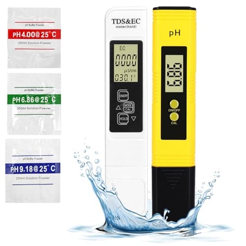 Misuratore PH Piscina, PH/TDS/EC/Temp 4 in 1 PH Tester Qualità Acqua, Tester Digitale Della Qualità Dell'acqua ad Alta Precisione 0,01, PH Tester Professionale per Acqua Potabile, Acquario, Nuoto
