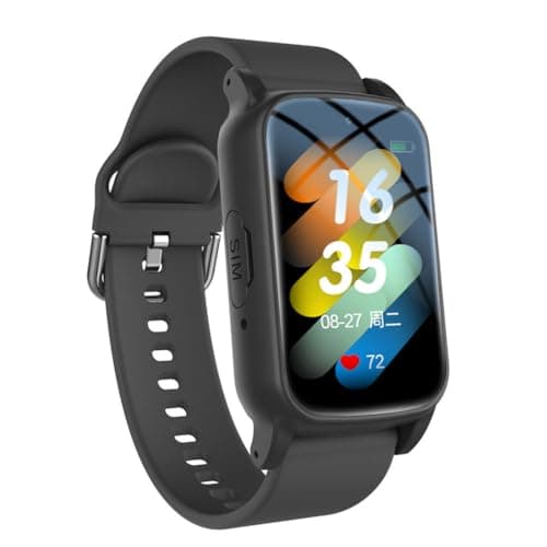 Weyot Orologio Intelligente con Rilevamento delle Cadute Bracciale SOS Anziani Salvavita GPS 4G Funzione di Chiamata Monitoraggio della Pressione Sanguigna della Temperatura Corporea