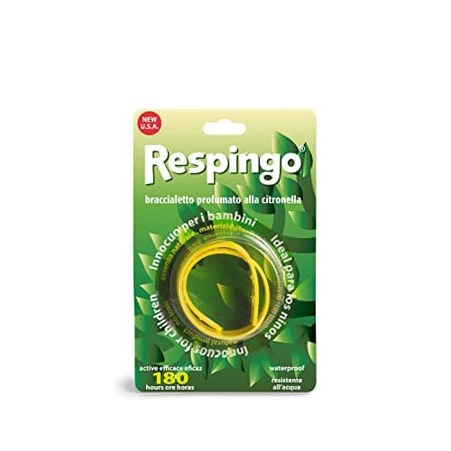 Respingo, Braccialetto Colorato e Profumato alla Citronella, Braccialetto Anti Zanzare e Resistente all'Acqua, Protezione Naturale Contro le Zanzare, Adatto per Adulti e Bambini
