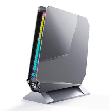 TOPGRO Mini PC Gaming Core i9-13900HK RTX4060, 32 GB DDR5 RAM, 1 TB PCIe4.0 SSD, 5.4 GHz RGB Mini Computer Win11 Pro, Gioca Micro Mini PC WiFi6/ BT5.3/USB-C/HDMI*2