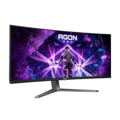 AOC Agon PRO AG346UCD Monitor gaming curvo OLED WQHD da 34 pollici, 175 Hz, 0.03 ms, FreeSync Premium Pro, comp. G-Sync, HDR400 (3440x1440, 2X HDMI, DisplayPort, Hub USB) nero