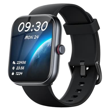 Smartwatch Uomo Donna, 1.91" Orologio Smartwatch Chiamate, Alexa Integrato Fitness Tracker con cardiofrequenzimetro Monitor del SpO2/Sonno/Stress,110 Sportive IP68 Orologio Contapassi per Android iOS