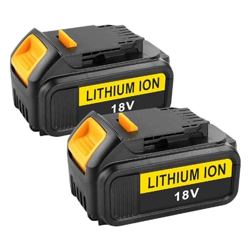 Energup 2 X 18V 5.0Ah Batteria di Ricambio per Dewalt Batteria 18V DCB184 DCB200 DCB182 DCB180 DCB181 DCB182 DCB201