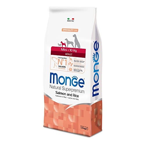 Monge Natural Superpremium Cane Mini Salmone Alimenti Cane Secco 7,5kg