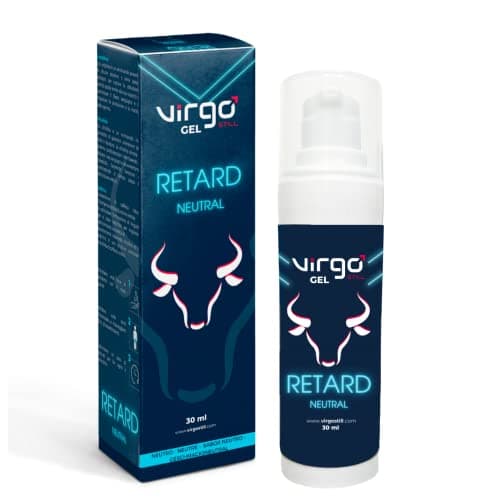 Virgostill Gel Retard - Gel Ritardante Eiaculazione Precoce Uomo - Pomata Ritardante per lui (Neutro)