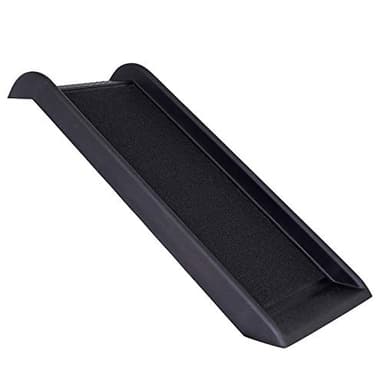 lionto Rampa per Cani Gradini per Cani Rampa per Auto Rampa per Bagagliaio per Animali domestici robusta 100x38 cm Nero