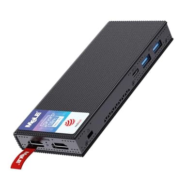 Mele PCG02 Pro Fanless Mini PC Stick, J4125 8GB 256GB Micro Computer Desktop Dual HDMI Wi-Fi 5 Gigabit Ethernet BT 4.2 Supporto SSD, USB PD 3.0 in ufficio aziendale Industriale IoT Media Casa