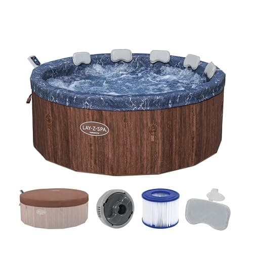 Bestway 6001W Minipiscina idromassaggio Toronto Lay-Z-Spa AirJet con app