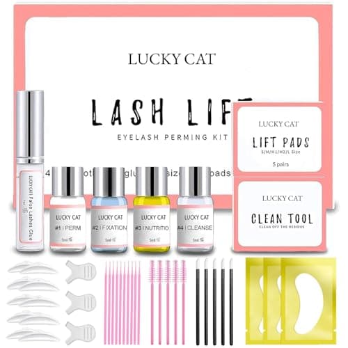 Kit Laminazione Ciglia, Kit Permanente per Ciglia,Ciglia Lifting Set,Lash Lift Kit,Kit per l'estensione delle Ciglia Professionale,Ideale per Salone