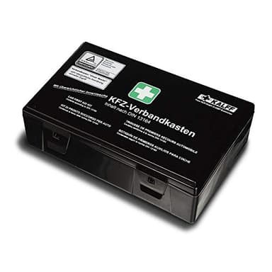 Quattroerre 16057 Kit di Pronto Soccorso Rigido per Auto Omologato DIN 13164