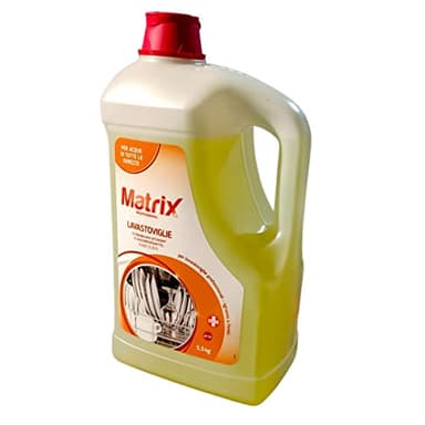 Detersivo Detergente per Lavastoviglie Liquido 5,5 Kg Professionale - Per Acque di tutte le Durezze - Senza Fosfati - Per la Ristorazione e non solo