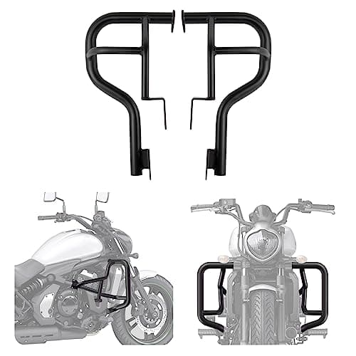 PSLER Protezione Motore Paraurti Moto Barra di Protezione per Kawasaki Vulcan S VN650 EN650 S650 2015-2023, Accessori per la Protezione del Telaio del Corpo Tampone