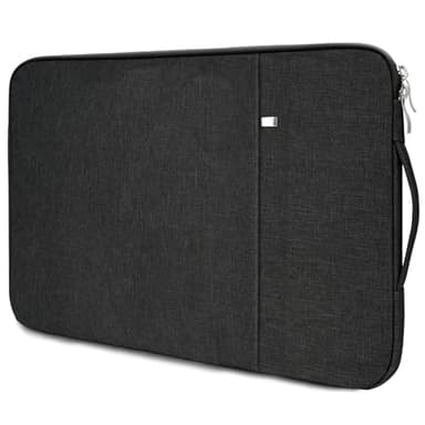 Flintronic Custodia per Macbook Air 13 Pollici, Sleeve per Laptop, Impermeabile Custodia Borsa Custodia Protettiva Compatibile con MacBook Pro/Acer/Dell/Lenovo/HP/Samsung/Sony/Asus, 13 Pollici -Nero