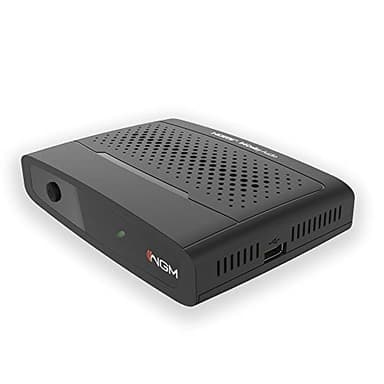 Digimediacom T8HVC VOICE, NGM Decoder Digitale Terrestre T2 con comandi vocali Alexa integrati, nero