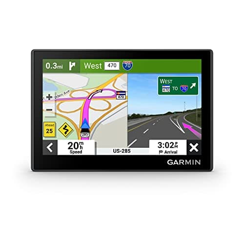 Garmin Drive 53, Navigatore Satellitare per Auto, Touchscreen 5", Traffico in tempo reale, Mappa Europa completa, Aggiornamenti inclusi, ZTL, TripAdvisor, WiFi, Cavo USB-C