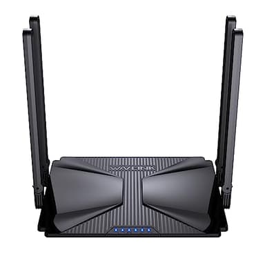 WAVLINK AX3000 Router WiFi 6, Doppio Banda (2.4GHz+5GHz),802.11ax Router Gigabit Fili per Gioco e VR,Tutto Mesh & Modalità AP,MU-MIMO,Beamforming,OFDMA,WPA3,Supporto 160MHz & IPv6