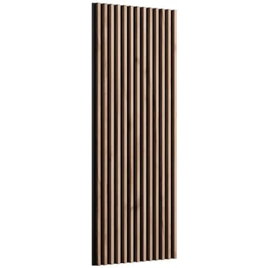 Planetmöbel Mobile da ingresso, pannello decorativo da parete, rovere dorato/antracite, 120 x 50 x 3,2 cm (A x L x P)