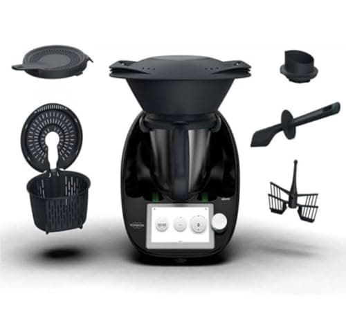 Bimby vorwerk TM6 NUOVO COLORE NERO SPARKLING ROBOT DA CUCINA (SCATOLATO) GARANZIA 2 ANNI THE POINT FOLLETTOO (venduto da venditore specializzato e vincitore del CONTEST MIGLIOR ROBOT DA CUCINA)