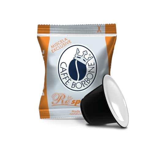 Caffè Borbone Respresso, Miscela Exclusive - 120 Capsule - Compatibili con le Macchine ad uso domestico Nespresso*