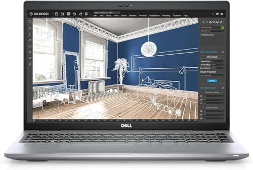 Dell Precision 3560 Mobile Workstation, Nvidia Quadro T500 2GB, 15.6 Pollici FHD Laptop, Intel Core i7-1185G7, 16 GB di RAM, SSD da 512 GB, Tastiera americana, Win 10 Pro (ricondizionato)