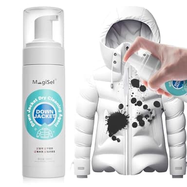 Spray Lavaggio a Secco Vestiti, Spray Detergente Senza Risciacquo, Smacchiatore Per Lavaggio a Secco, Spray Lavaggio a Secco Tessuti, Per Vestiti, Piumino, 200ML
