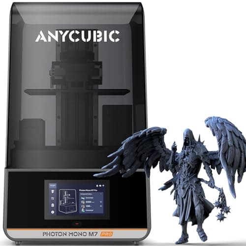 ANYCUBIC Photon Mono M7 Pro Stampante 3D Resina, 170 mm/h Stampa Veloce, 10,1” LCD 14K ad Alta Risoluzione con COB LighTurbo 3.0, Sistema di Stampa Intelligente, Volume di Costruzione 230*223*126 mm