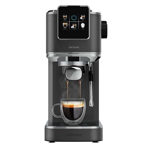 Cecotec Macchina da Caffè Espresso Cafelizzia Coldbrew. Caffè Espresso e Cappuccino, Caffè Freddo, 20 Bar di Pressione, Beccuccio Vapore Orientabile. Perfetta Per Caffè Professionale A Casa.