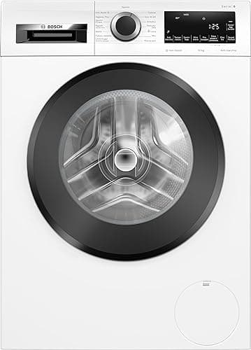 Bosch Elettrodomestici WGG254Z0IT Serie 6, Lavatrice a carica frontale, capacità 10 kg, 1400 rpm, Iron Assist: riduce le pieghe fino al 50%, sistema Anti macchia, Bianco, 60 cm