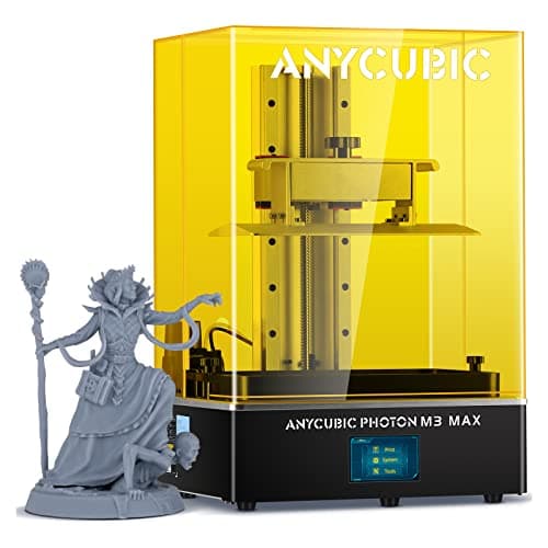 ANYCUBIC Photon M3 Max Stampante 3D con LCD 13.6"(7K) ed Alimentazione Automatica, Piattaforma per Incisione Laser, Anycubic LightTurbo, Dimensioni Massime di Stampa 298 * 164 * 300mm(14.6L)