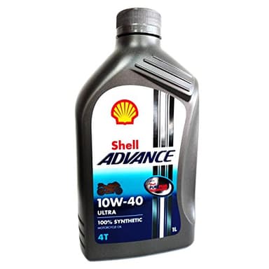 Olio motore moto Shell Advance Ultra 10W40 4T API SM/JASO MA2-4 Litri
