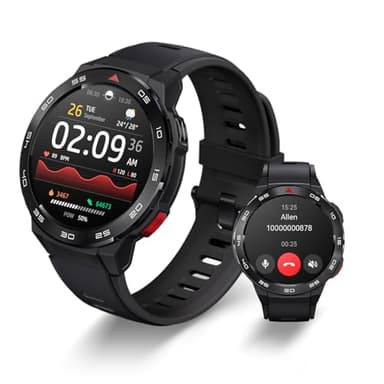 Mibro GS Pro smartwatch orologio chiamata Bluetooth GPS fitness tracker con 1.43" AMOLED schermo e 105 modalità Sport 5ATM waterproof/Cardiofrequenzimetro Contapassi
