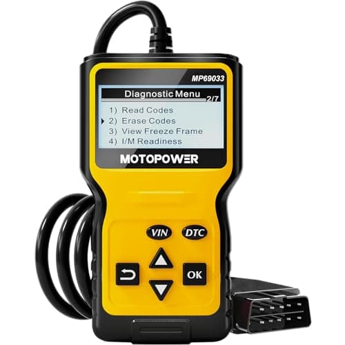 MOTOPOWER MP69033 OBD2 Scanner Universale Motore Lettore di codici di guasto CAN Strumento di scansione diagnostica per tutte le auto OBD II Protocol