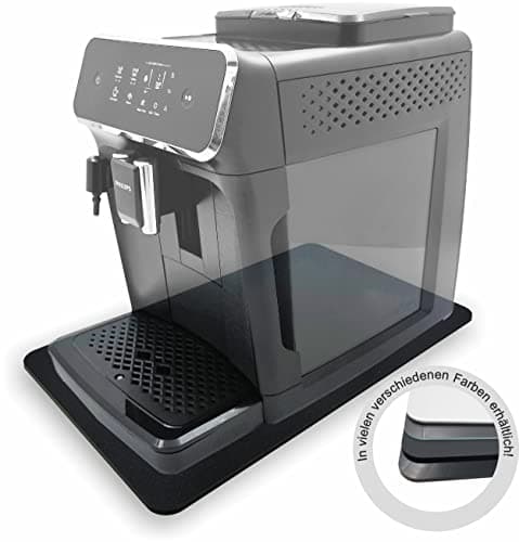 Premium acrilico vetro scorrevole per macchina da caffè Philips serie 5400 | 4300 | 3200 | 2200 | serie 1200 | 45 x 27 cm | Made in Germany (trasparente)
