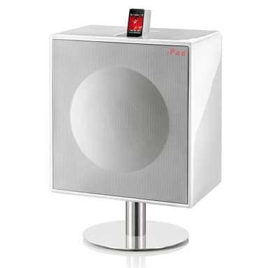 Geneva Model XL Bianco con docking station per iPod integrato